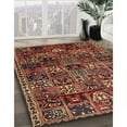 thumbnail image 3 of Ahgly Company Machine Washable Indoor Rectangle Traditional Saffron Red Area Rugs, 3' x 5', 3 of 7