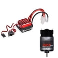 thumbnail image 1 of Motor Cepillado 550 12t Sin Escobillas Con Controlador de Velocidad Eléctrico Cepillado 60A/360a 6V/2A Para El Control Remoto Racing Chuck Reemplazo Para 1/10 Slash, 1 of 7