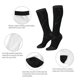 thumbnail image 3 of Fotbe Black Marble Calcetas Divertidas Estampadas para Hombre y Mujer, Calcetas de Algodón hasta la Rodilla para Caminar, Correr, Enfermería y Embarazo, 3 of 6