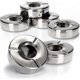 thumbnail image 1 of 6-Pack Stainless Steel Ashtrays with Removable Lids, Windproof Design, 11cm Diameter, Durable and Rust-Resistant, 1 of 2