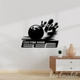 thumbnail image 2 of Handmadetneonsign Bowling Medal Hanger Metal Wall Art Light, Bowling Name Metal Sign Wall Decor, Sport Game Metal Decor 45901, 2 of 5
