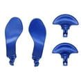 thumbnail image 2 of 4 PCS Metal Paddles, Stainless Steel Game Controller Back Paddles, Professional Replacement Back Hair  Locks For PS5 Edge Controller, 2 of 8