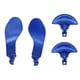 thumbnail image 1 of Uds controlador de juego paletas traseras botones traseros de Metal de repuesto profesionales para controlador PS5 Edge azul, 1 of 1