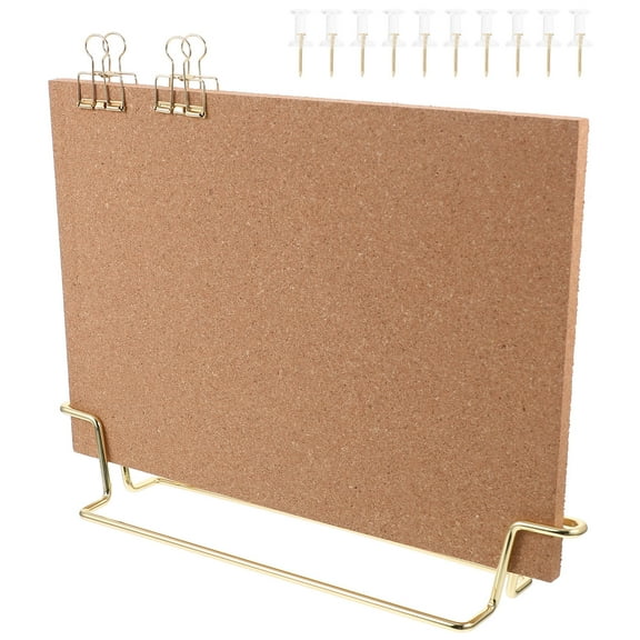 HOMEMAXS  Message Board Cork Office Note Photo Wall Display Bracket