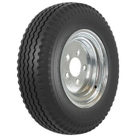 Loadstar Bias Tire and Wheel (Rim) Assembly 480/400-8 4 Hole