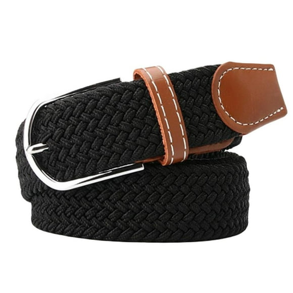 Belts Men, Braided Belts, Stretch Belts, Women's Fabric Belts, Men's Belts, Black