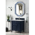 thumbnail image 5 of James Martin Furniture 650-V30-VBL-3ODSC 30 in. Brittany Victory Blue Single Bathroom Vanity with 3 cm Santa Cecilia Top & Oval Sink, 5 of 7