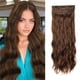 thumbnail image 5 of Xihbxyly Extensiones de Cabello Largo y Rizado para Mujer, con Ondas de Agua, de Fibra Química, En Cuatro Piezas., 5 of 5