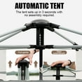 thumbnail image 2 of Tente Instantanée Pop-Up Portable Imperméable Automatique Tente Familiale pour Camping Randonnée Alpinisme, 2 of 7