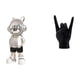 thumbnail image 1 of Estatua De Astronauta Con Gesto De Mano, Adorno De Mesa, Figura Decorativa Moderna Y Punk Creativa Para Chimenea, Estante, Escritorio, Regalo De Inauguración De La Casa, Escultura De Dedo Para, 1 of 8