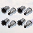 thumbnail image 2 of EeaseMX 30 tapones para cuerdas de guitarra, casquillos pasantes, hebillas de montaje, piezas de buje, accesorios para guitarra (plateados), 2 of 8