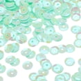 thumbnail image 4 of Loose Sequins,Glitter Sequins Embroidery Sequins for Jewelry Making Crafts Sewing Mint, 4 of 5