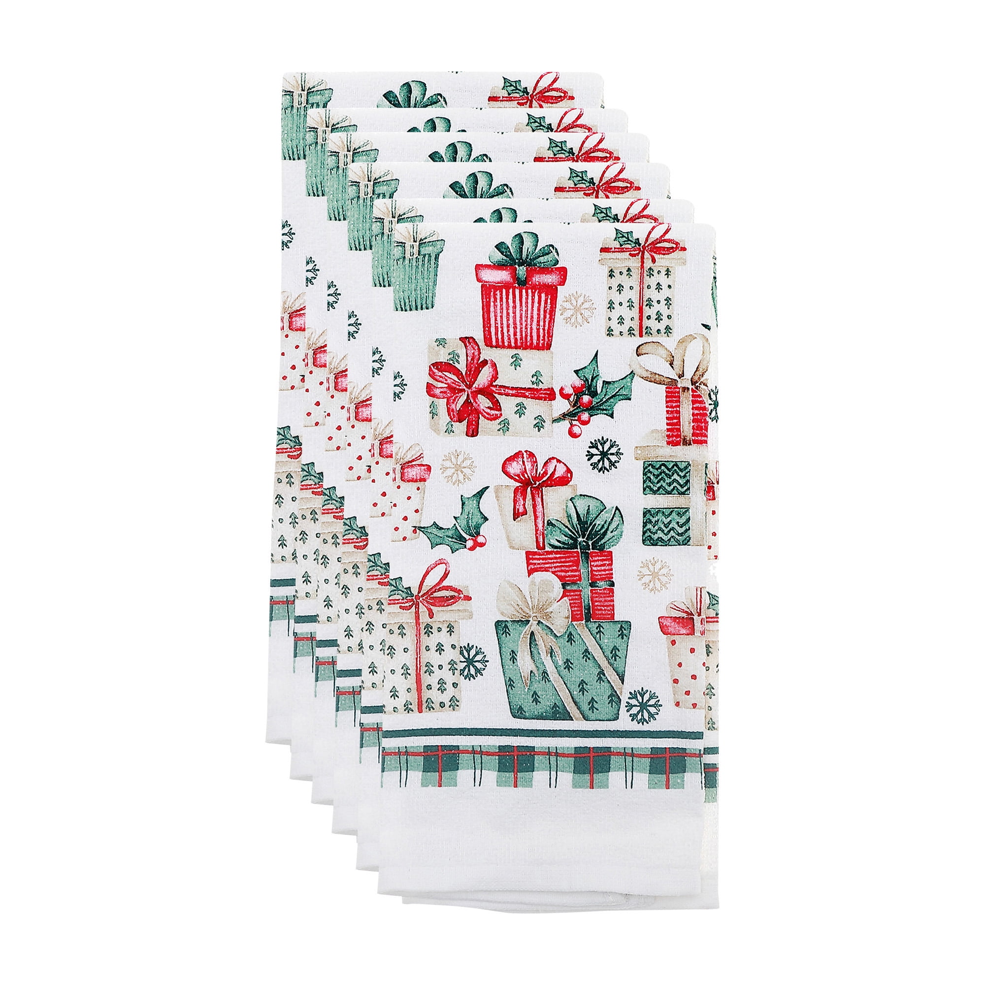 Hand Towel (Presents) - Set of 6