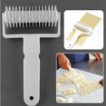 thumbnail image 2 of DPTALR Plastic Baking Tools Wheel Hob Biscuits Pizza Pie Cake Tool Mold Pull Net, 2 of 5
