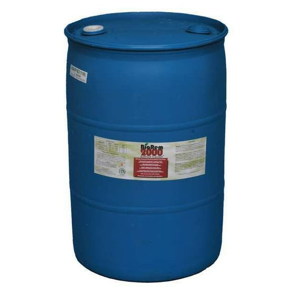 Biorem-2000 Cleaner/Degreaser,Bland,55 gal,Drum 8008-055