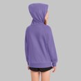 thumbnail image 5 of Girls Hoodies Kids Long Pullover Hooded Sweatshirt Long hoodies for Girls Hoodie Dress with Pockets for 5-14 Years Girls Streetwear Hoodie, 5 of 9