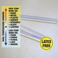 thumbnail image 3 of BAZIC Hot Melt Glue Sticks Dual Temp Mini 3.9" x 0.27", All Purpose Industrial Glue Stick (20/Pack), 144-Packs, 3 of 7