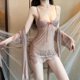 thumbnail image 1 of Conjunto de tres piezas de ropa interior sexy de estilo europeo y americano de talla grande, conjunto de falda de tul de encaje sexy, 1 of 6
