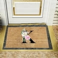 thumbnail image 2 of adviicd Personalized Alphabet Doormat For Welcoming Guests At Your Doorstep 1PC, 2 of 4