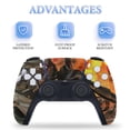 thumbnail image 4 of Skin Sticker for PS5 Slim Standard Disc Digital Edition Console and Controllers Decals for Playstation 5 (Female Agent,PS5 Digital Edition), 4 of 5