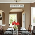 thumbnail image 5 of Highland Home "The Gathering Place" Indoor/Outdoor Wood Wall Sign, 5 of 7