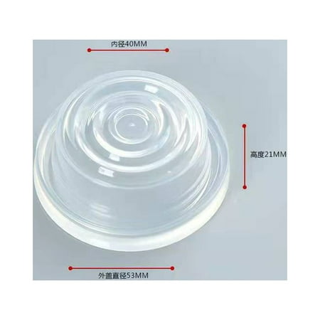 

4Pcs Electric Breast Pump Silicone Vacuum Pump Breastfeeding Pump Accessories for Replace