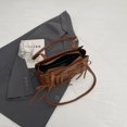 thumbnail image 4 of Bolso para Las Axilas Nuevo Otoño E Invierno Hombro Con Lazo Versátil Y Coreano (marrón), 4 of 9