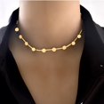 thumbnail image 4 of Exquisitos colres de cadena de serpiente pna para mujer, dorado, frágil, elegante, elegante, simple, , moderno, , colr min Hugo Collares de cadena plana, 4 of 10