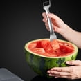 thumbnail image 3 of Cortador de sandía Injueey Acero inoxidable rebanador de frutas, 3 of 6