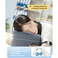 thumbnail image 6 of Travel Pillow for Airplanes with 360 Head Support,Memory Foam 2-in-1 Neck Pillow Airplane,Travel Neck Pillow with Storage Bag,Adjustable Clasp for Travel,Home,Office,and Gaming, 6 of 7