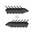 thumbnail image 5 of Boardwalk Metal Dust Pan 12" Wide 2" Handle Black 12/Carton 04212, 5 of 6