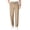 Camel #001, variant on Men's Pull On Stretch Relaxed Fit Casual Pants - Comfy Stretch Breathable Pants for Men Over 50, M