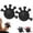 Black, variant on Irond Forearm Trainer, Iron Forearm Trainer Ball,Finger Grip Strengthener