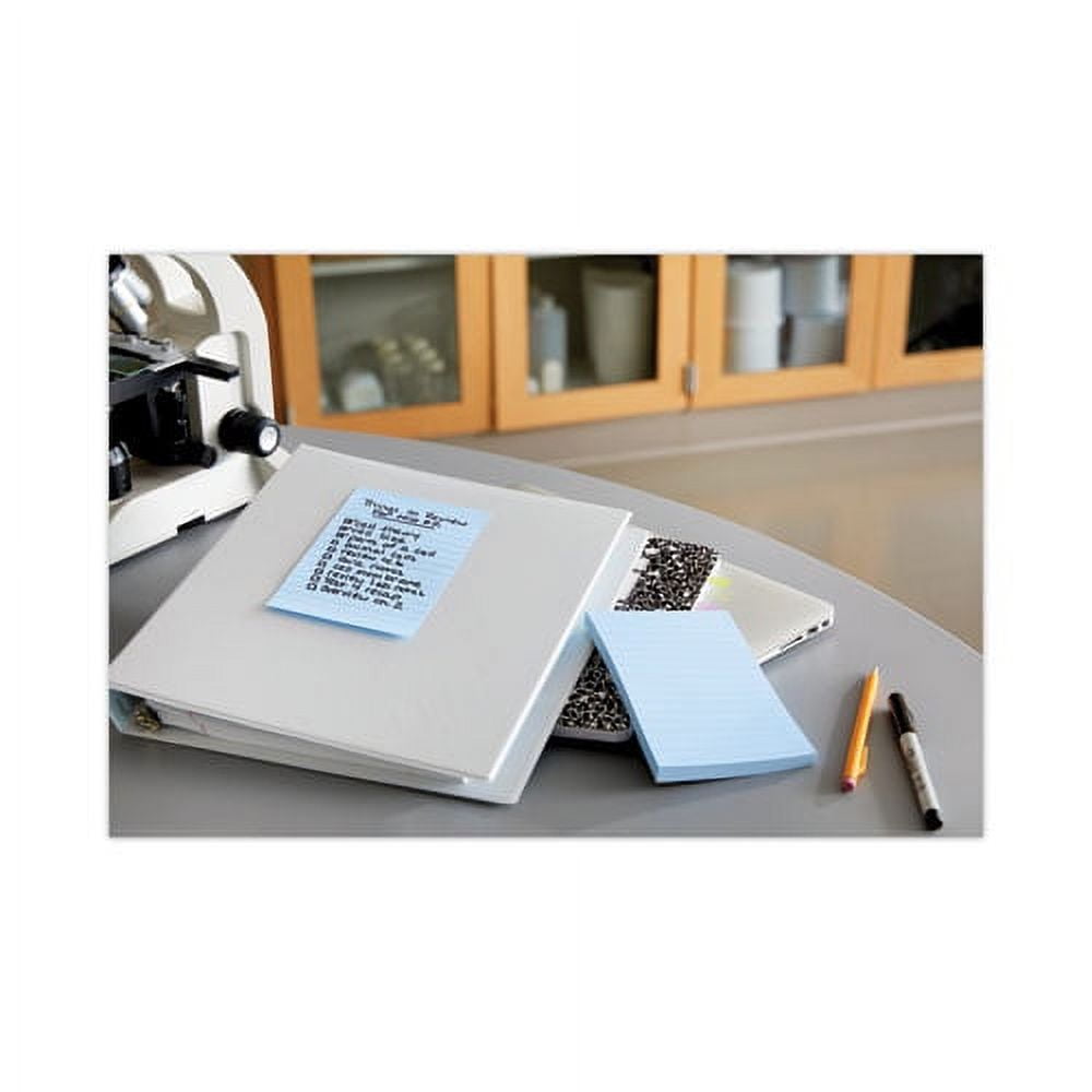 Original Pads in Beachside Cafe Collection Colors, Note Ruled, 4" x 6", 100 Sheets/Pad, 5 Pads/Pack | Bundle of 10 Packs