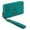 Turquoise, variant on Wrangler Large Capacity Women Wristlet Dual Zipper Wallet with Id Window and Smooth Metal Zipper, Black
