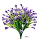 thumbnail image 2 of Ramo de flores artificiales de calas de plástico | Tallos de calas artificiales para decoración de exteriores | Arreglo floral artificial realista para macetas, 2 of 6