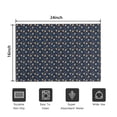 thumbnail image 5 of Dark Blue Christmas Gingerbread Pattern Door Rugs,Washable Non Slip Door Mats Indoor,Decorative Door Mats,Entry Mat Indoor for Entrance,Bedroom,Kitchen,Bathroom,16"x24", 5 of 6
