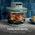 thumbnail image 6 of Ninja Crispi Pro 6-in-1 Glass Air Fryer, 6-Qt & 2.5-Qt Glass Containers with Lids, 6 Functions, Air Fry, Bake, Dishwasher Safe, AS101DG Ash Gray, 6 of 14