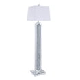thumbnail image 1 of Sparkle Collection 1-Light Silver Crystal floor Lamp, 1 of 7