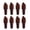 Coffee, variant on Pack of 8 Multiple Color Silicone Wine Stoppers Including Pull Handle and Double Seal Wine Corks for Leak Proof Closures