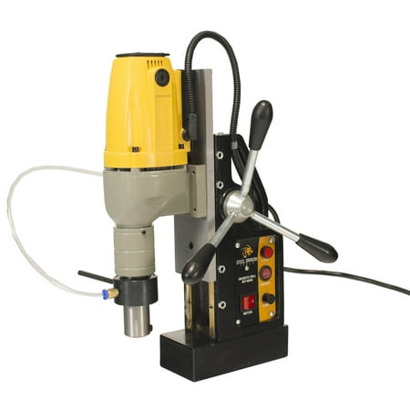 Steel Dragon Tools® Magnetic Drill Press with 1-1/2 inch Boring Diameter & 2700 LBS Magnetic (Best Magnetic Drill Press)