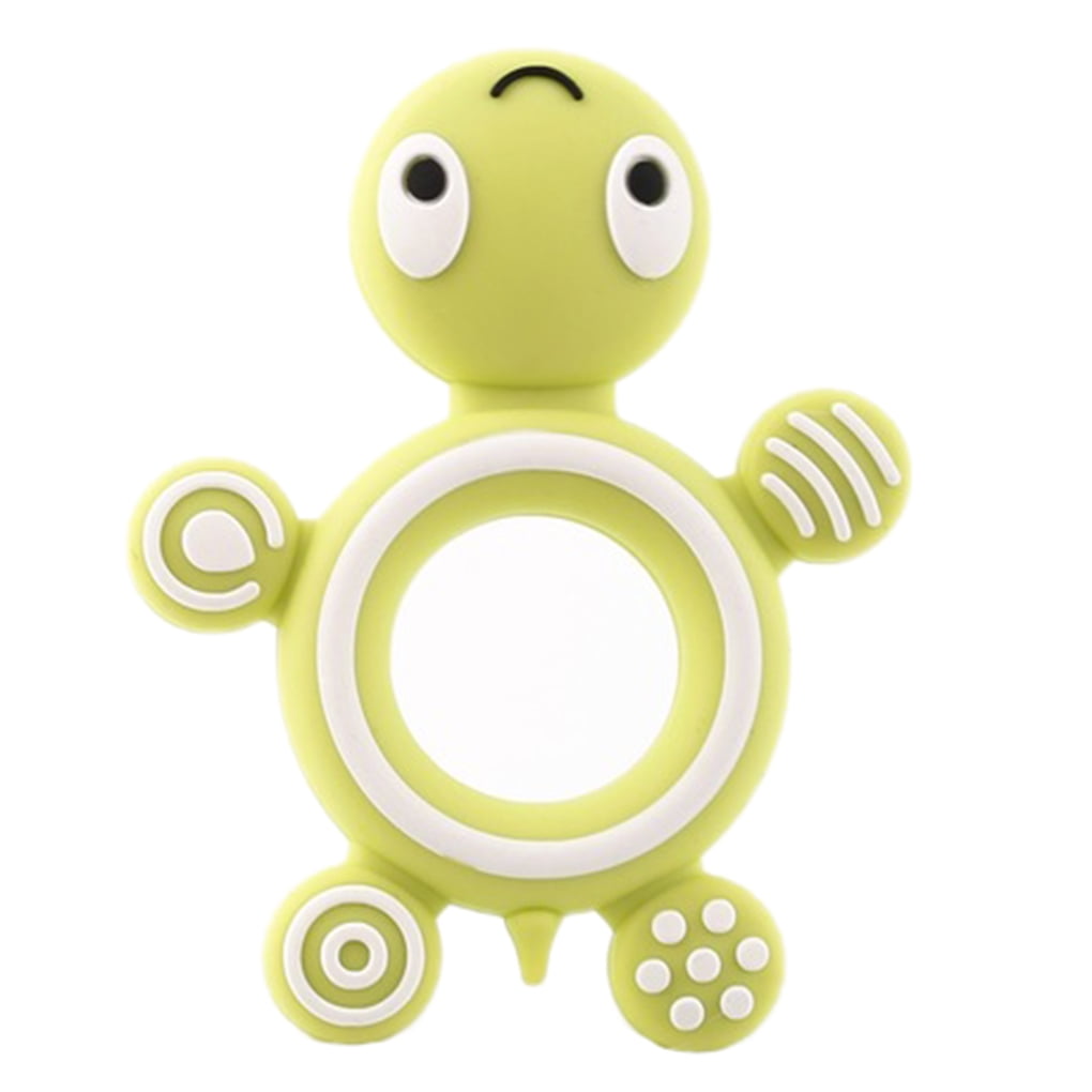 Boyijia Silicone Baby Teethers Biting Toys Turtle Food Grade Tortoise