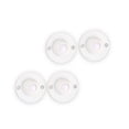 thumbnail image 1 of Cateissary Ruedas para muebles de 4 piezas, ruedas autoadhesivas de acero inoxidable, cubo de basura, polea pegajosa, portátil, Universal, Type3 NO3, 1 of 6