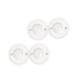 thumbnail image 5 of Moyic Ruedas para muebles de 4 piezas, ruedas autoadhesivas de acero inoxidable, papelera, polea pegajosa, portátil, Universal, cuentas de Type2 NO2, 5 of 6