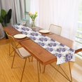 thumbnail image 2 of Yayeee Table Runner 90 inches Long for Home Kitchen Rectangle Dining Table Holiday Party Decoration, Purple Flowers Pattern, 2 of 7