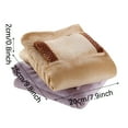 thumbnail image 2 of HIBIBUD Heated Blanket Soft Usb Blanket Machine Washable,Heated Electric Blanket Twin Size 60*80Cm,Fast Heating,Machine Washable,Warm and Cozy for Home Travel Office Heated Blanket Twin, 2 of 7