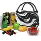 thumbnail image 3 of Easygdp Abstract Black White Swirls Bolsa de Almuerzo Insulada Reutilizable, Bolsa de Mano y Bandolera para Oficina, Trabajo, Viajes, 3 of 6