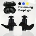 thumbnail image 4 of 2PCS Swimming Earplugs Waterproof Reusable Silicone Ear Plugs Diving Sport Plugs For Water Surf Showering Bathing Accessories, 4 of 5