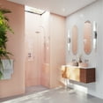 thumbnail image 2 of Illume 52.25 in. x 78 in. Wall Hinged Glass Shower Enclosure, 2 of 7