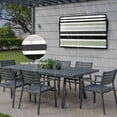 thumbnail image 6 of Outdoor TV Cover 58x37x4.5in, Abstract Minimalist Colorful Stripe Weatherproof TV Screen Protector with Zipper, Coarse Stripes Outside Television Cover Fits Up to 60-65", 6 of 9